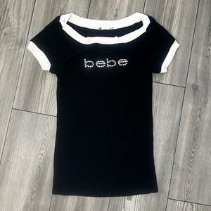 Y2K bebe tee